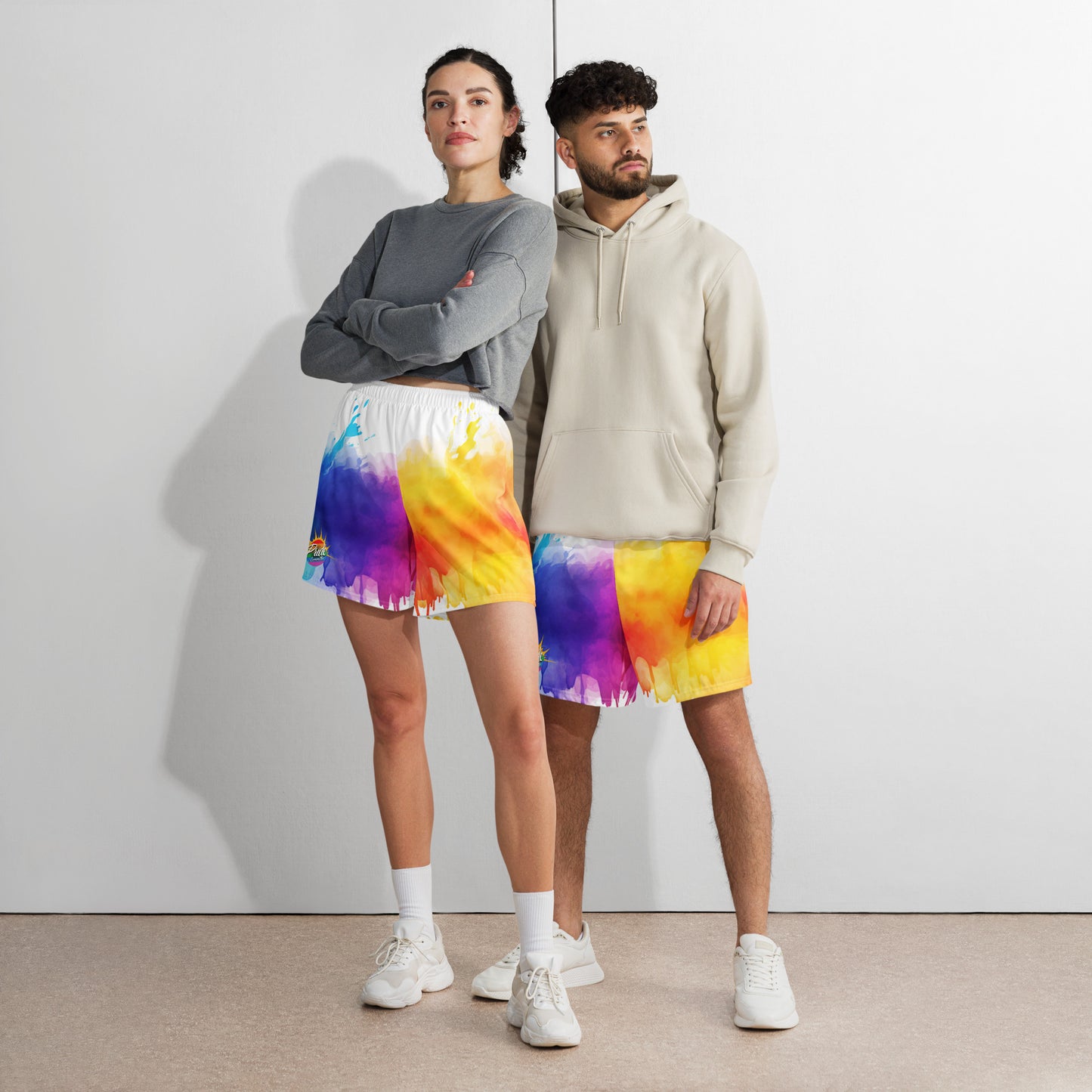 BALTIC PRIDE - All-Over Print Unisex Athletic Long Shorts